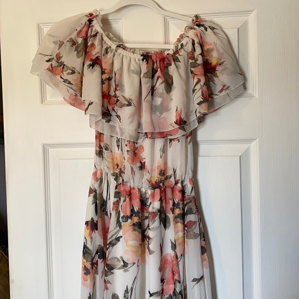 Xxs White House Black Market Long Dress
